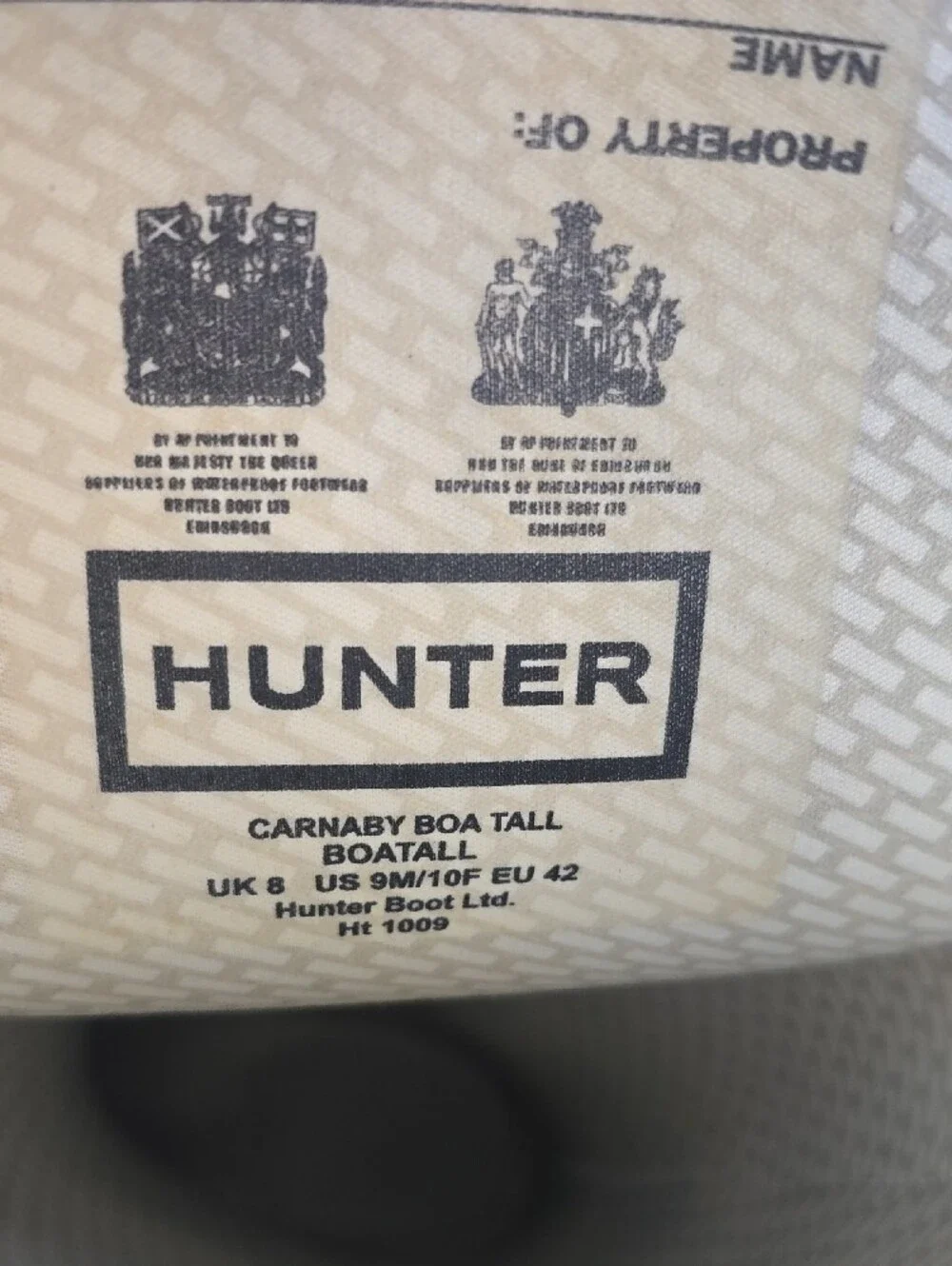 Hunter | Carnaby Boa Tall Boatall Knee-High Rain Boots